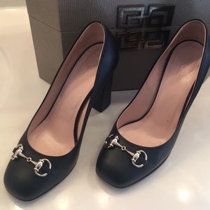 Gucci horsebit heels